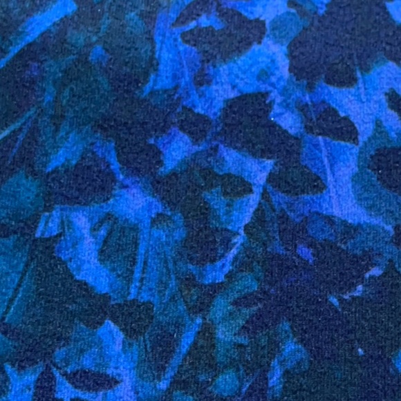 Lululemon Wunder Under *Full-On LuonFloral Sport Backdrop Iris Flower. - Picture 10 of 14